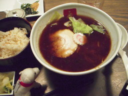 焦がし醤油ラーメン