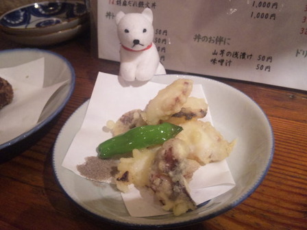 真蛸の天ぷら