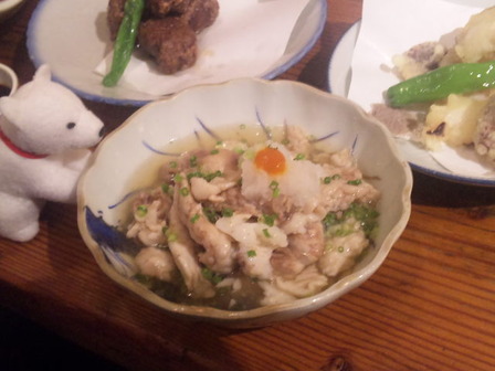 松坂牛スジ煮込み冷製(ゆずこしょうで)