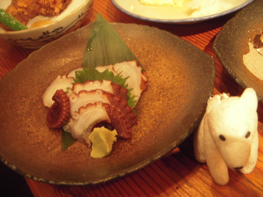 佐島の蛸を90秒だけ茹でました。