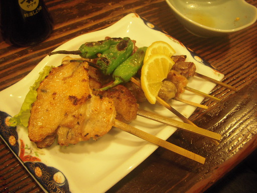 焼き鳥盛り合わせ