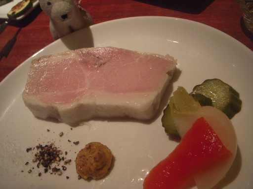 自家製ロースハム