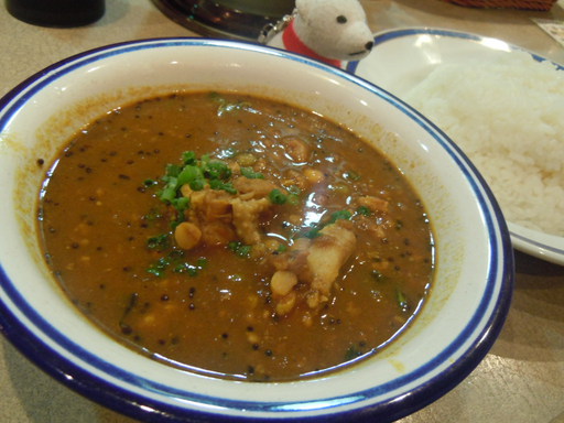 チキン豆のカリー