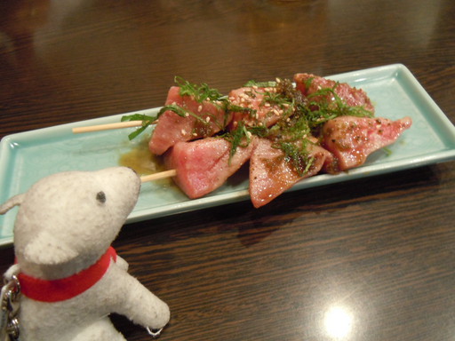 鮪の串焼き