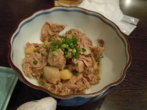 鮪の煮込み