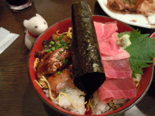 鮪一本丼