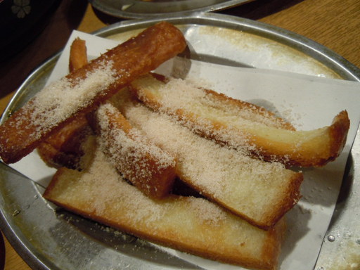 パンの耳揚げ