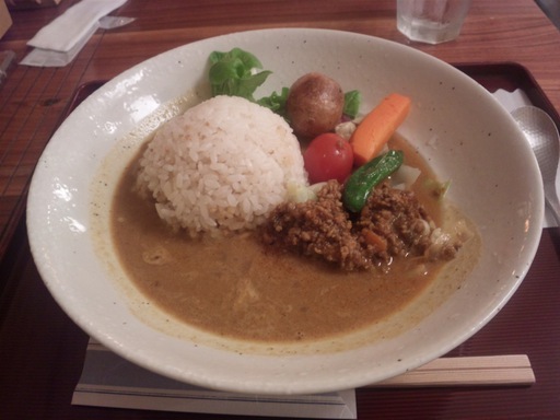 キーマカレーごはん