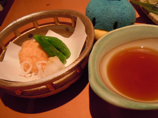 甘海老の真丈揚げ