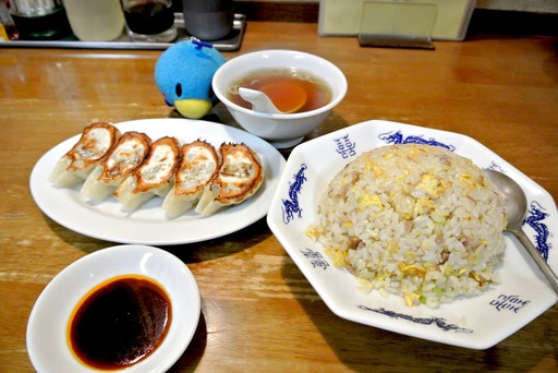 チャーハンと餃子