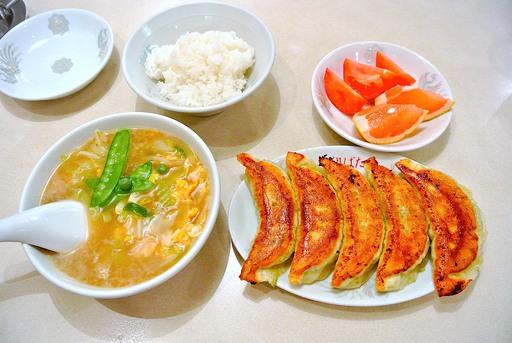 野菜もりもり餃子セット