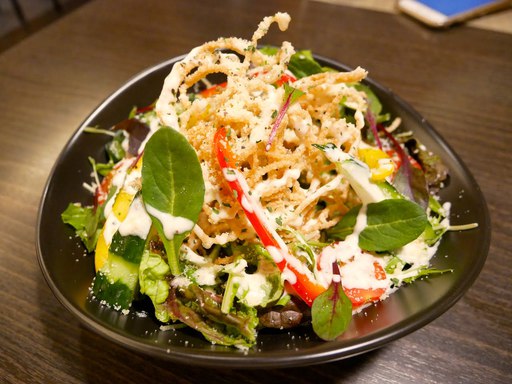 新食感バリバリシーザーサラダ