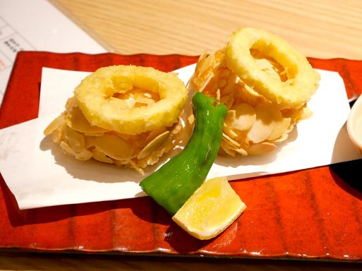 海老真丈アーモンド揚げ