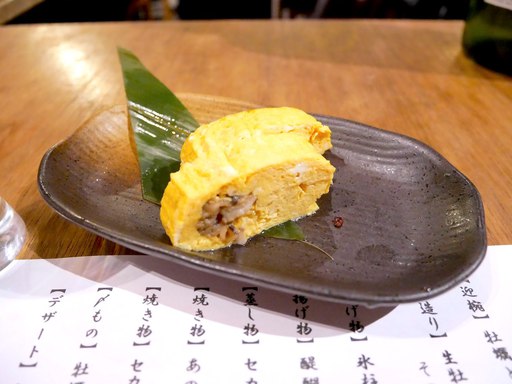 あの「蘭王」を使った牡蠣巻きタマゴ