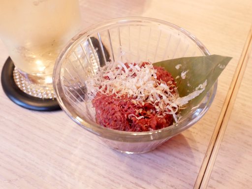 和出汁で仕込んだ自家製コンビーフ