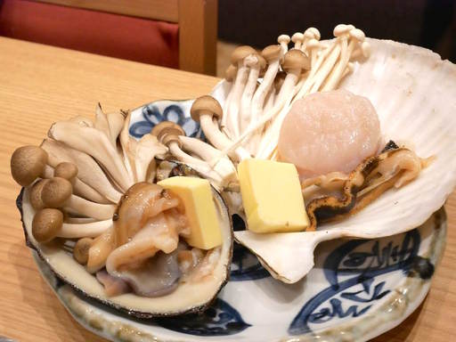帆立&北寄貝焼き