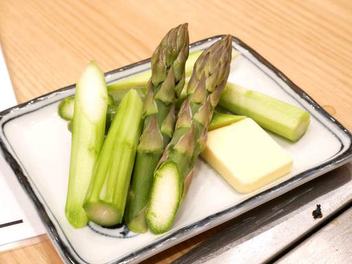 アスパラ焼き