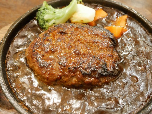 手ごねデミグラスハンバーグ