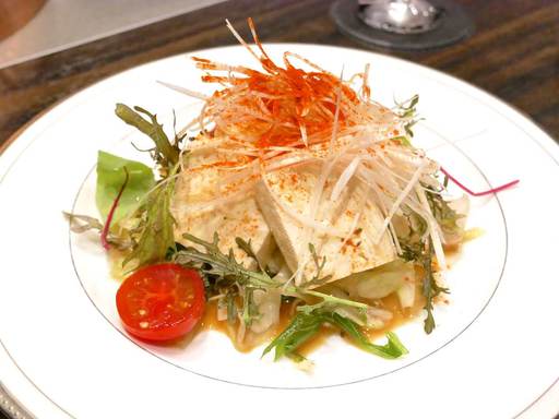 豆腐サラダ