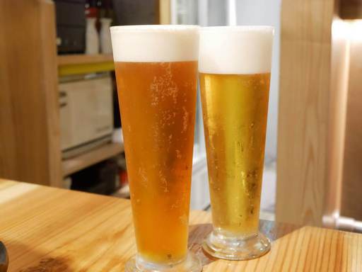 ブルックリンラガーと一番搾りプレミアム
