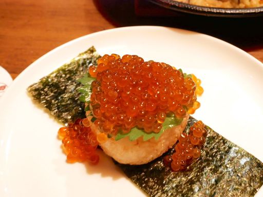 牡蠣醤油の焼きオニいくら