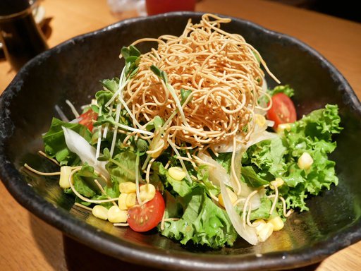パリパリ皿うどんサラダ