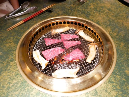 焼き物 壱の膳 神戸牛炭火焼肉、季節の野菜