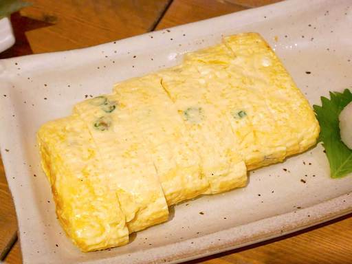 三浦産有機卵で作った だし巻き玉子(からいの)
