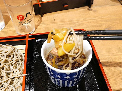 あけぼのやの 鴨せいろ