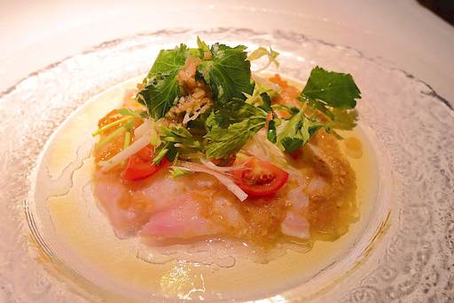 鮮魚のカルパッチョ