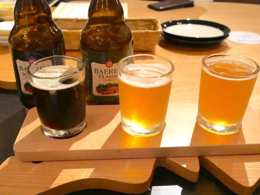 クラフトビール飲み比べ