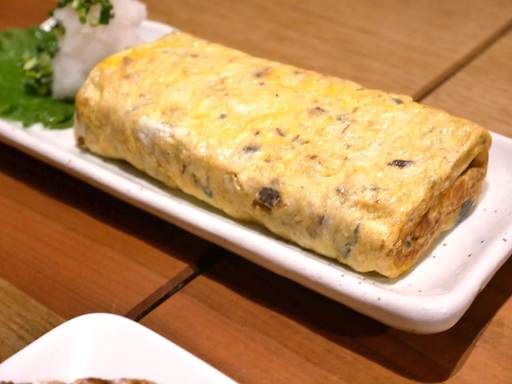 さば味噌缶の卵焼き
