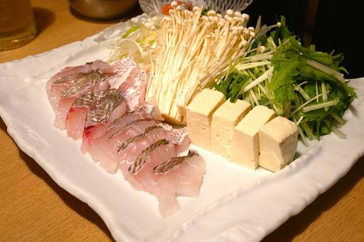 鯛しゃぶ