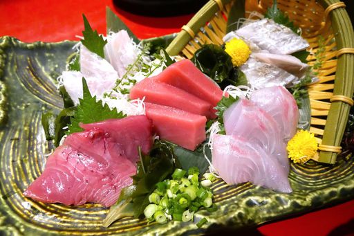 こだわりの新鮮刺身