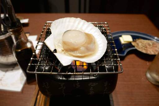 名物！ホタテ北海道バター焼き