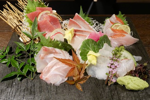 鮮魚３点盛り合わせ