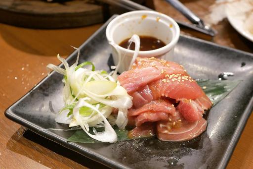 漁業団特製のごちそう まぐろ焼肉