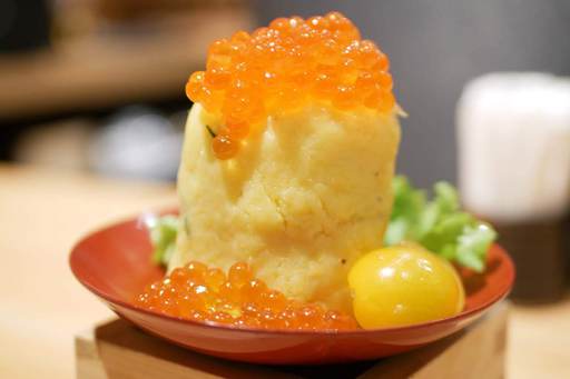 インカポテサラ　いくらぶっかけ
