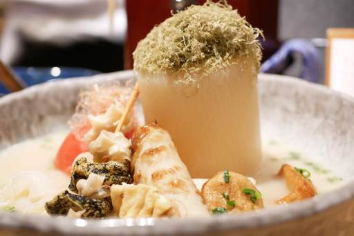 鶏白湯おでん