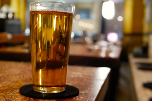 まずは生ビール