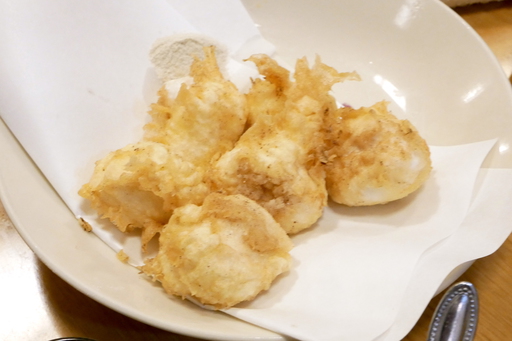とらふぐの白子の天ぷら