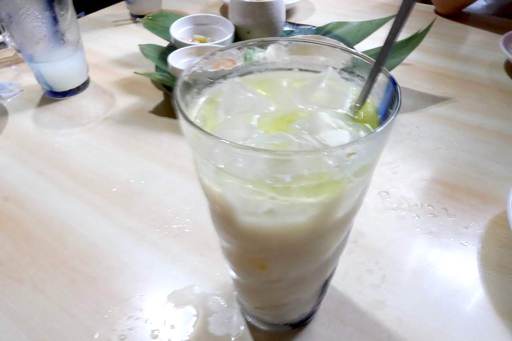 豆乳オリーブオイル割り