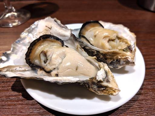 蒸し牡蠣