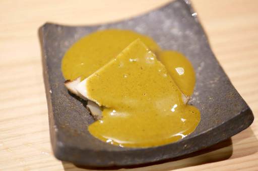 煮アワビ肝そーす