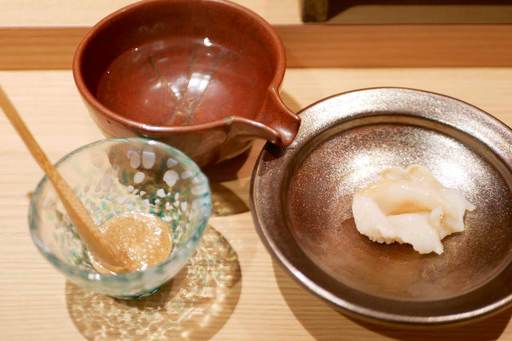 石垣貝のしゃぶしゃぶ