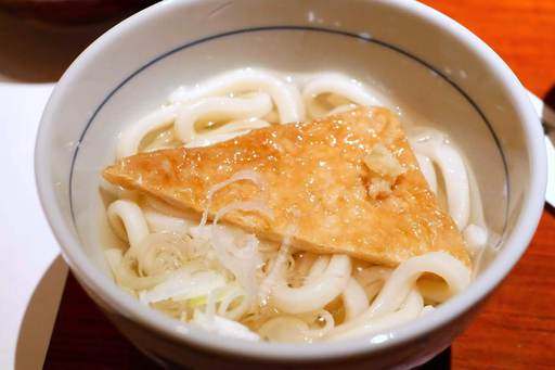冷やしきつねうどん