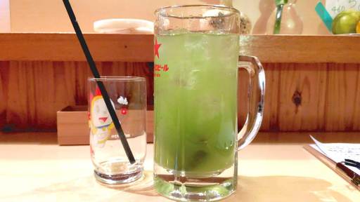グリーンティー割り