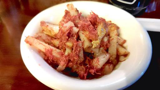 じゃがいもとコンビーフ炒め