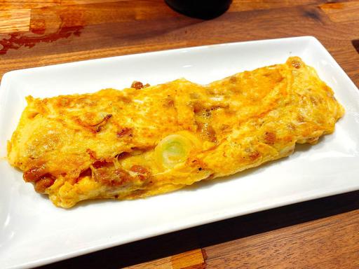 納豆オムレツ
