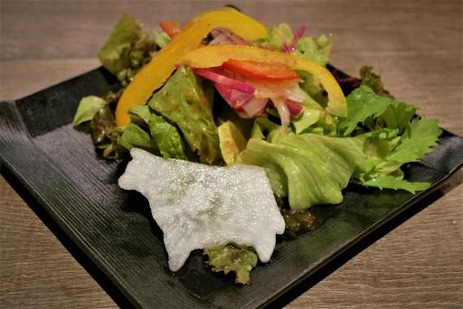 飲めるドレッシングの牛サラダ